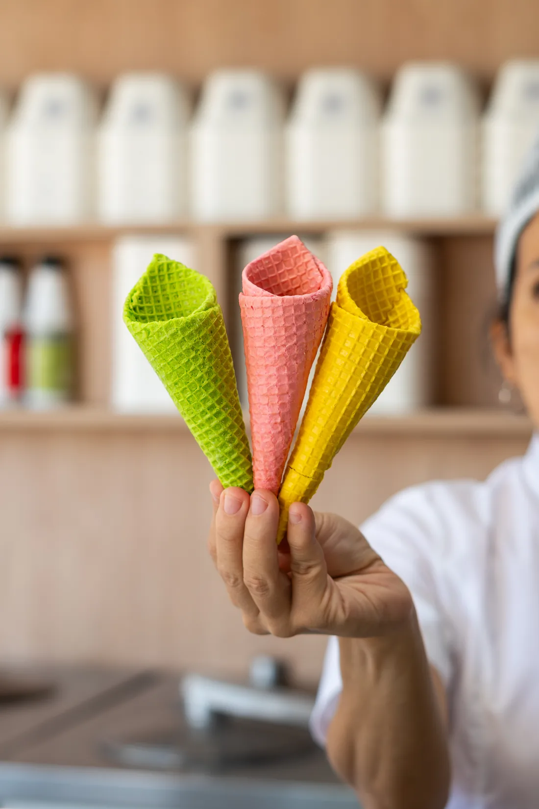 Cucuruchos de colores en Seiba